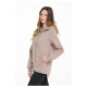 Target Γυναικεία ζακέτα Long Round Hem Fleece Jacket